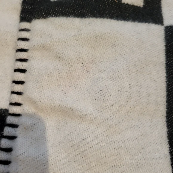 H-ermes Inspired Pillow Case Wool Blend - Picture 2 of 8